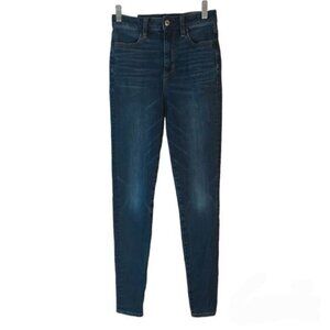 Womans American Eagle Super High Rise Jeggings 360° Ne(x)t Level Stretch